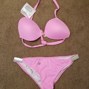 Pink bikini...never worn...size XL/DD
